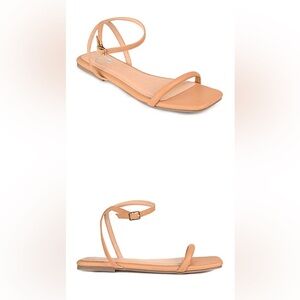 Journee Collection VEENA MULTI STRAP SANDALS